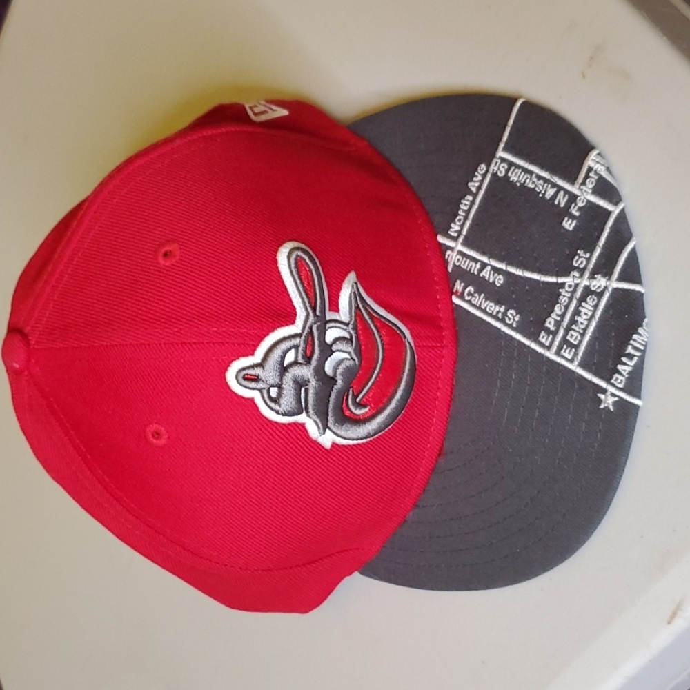 Orioles MLB Mens Fitted hat 7 3/8